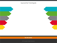 Tablet Screenshot of beyreuther-training.de